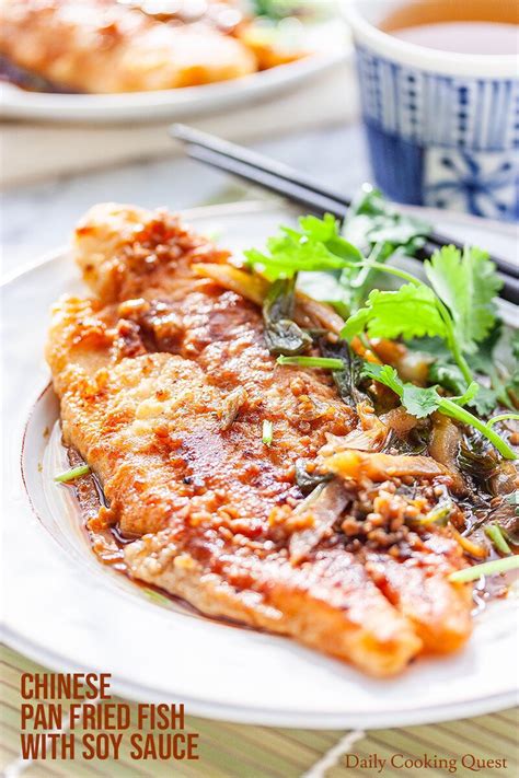 chinese fish recipes|Chinese Pan Fried Fish with Soy Sauce .